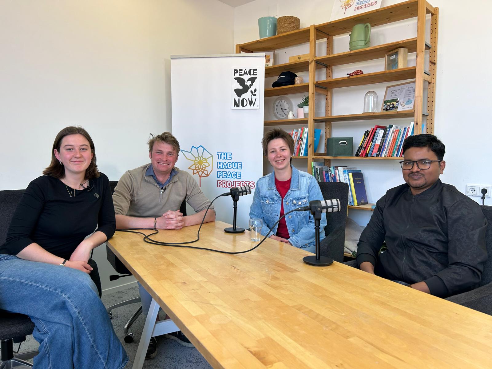 Recording a Peace Podcast